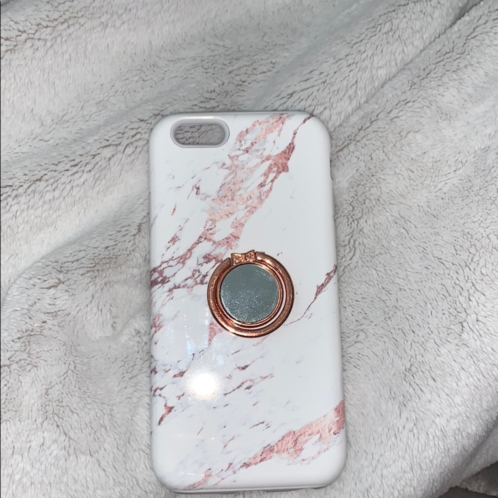 I phone 6s rose gold marble iPhone case
